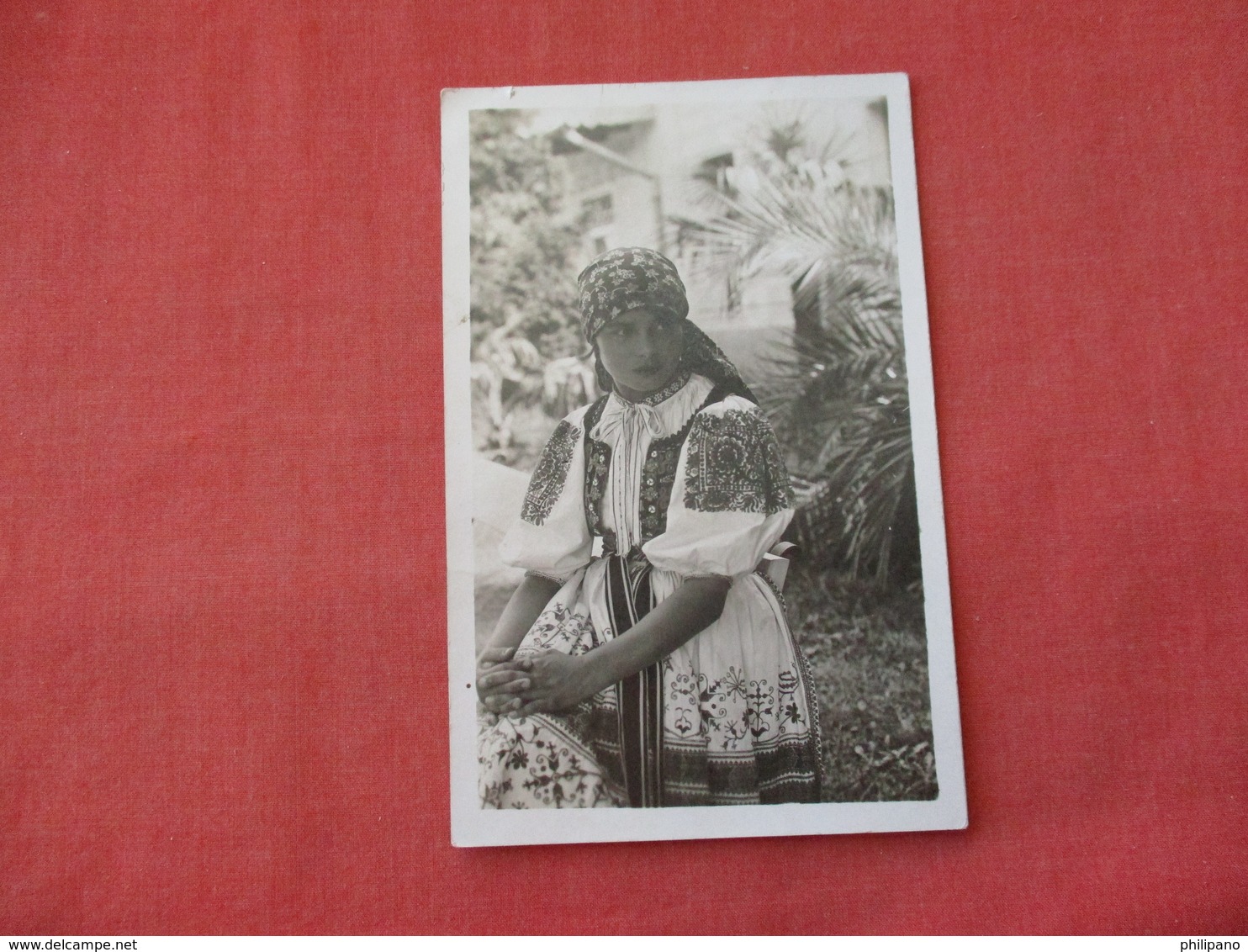 RPPC  Female With Czech Stamp --. Ref 3159 - Europe