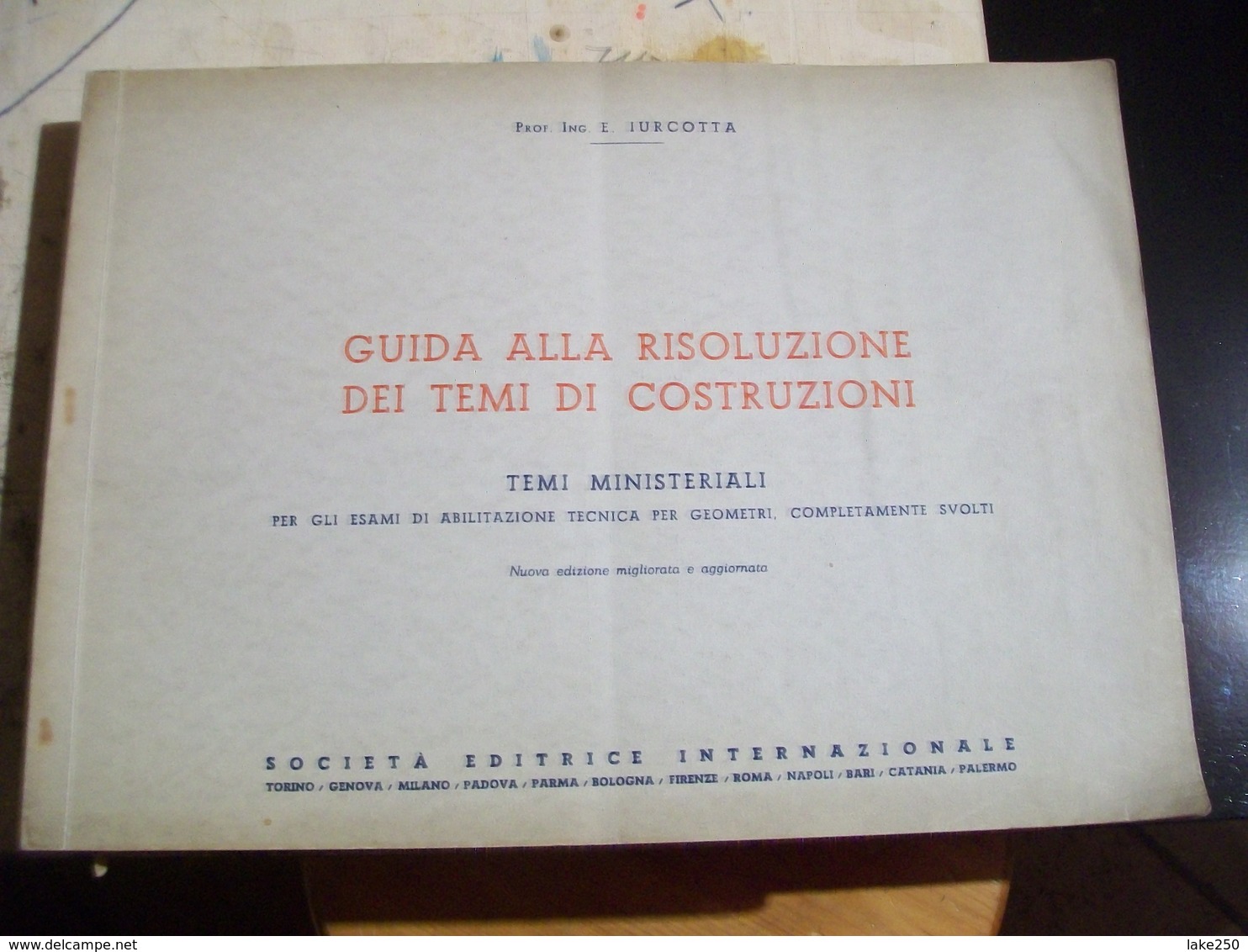 GUIDA ALLA RISOLUZIONE DEI TEMI DI COSTRUZIONE   Geometri - Arte, Architettura