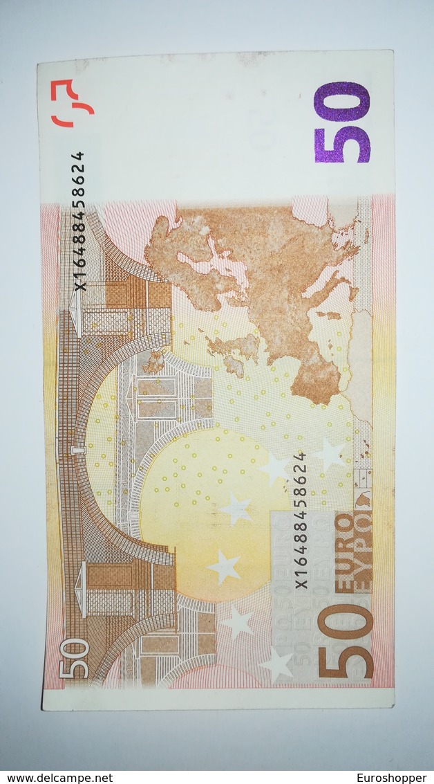 EURO- GERMANY 50 EURO (X) P006 Sign DUISENBERG Reduced Price. - 50 Euro
