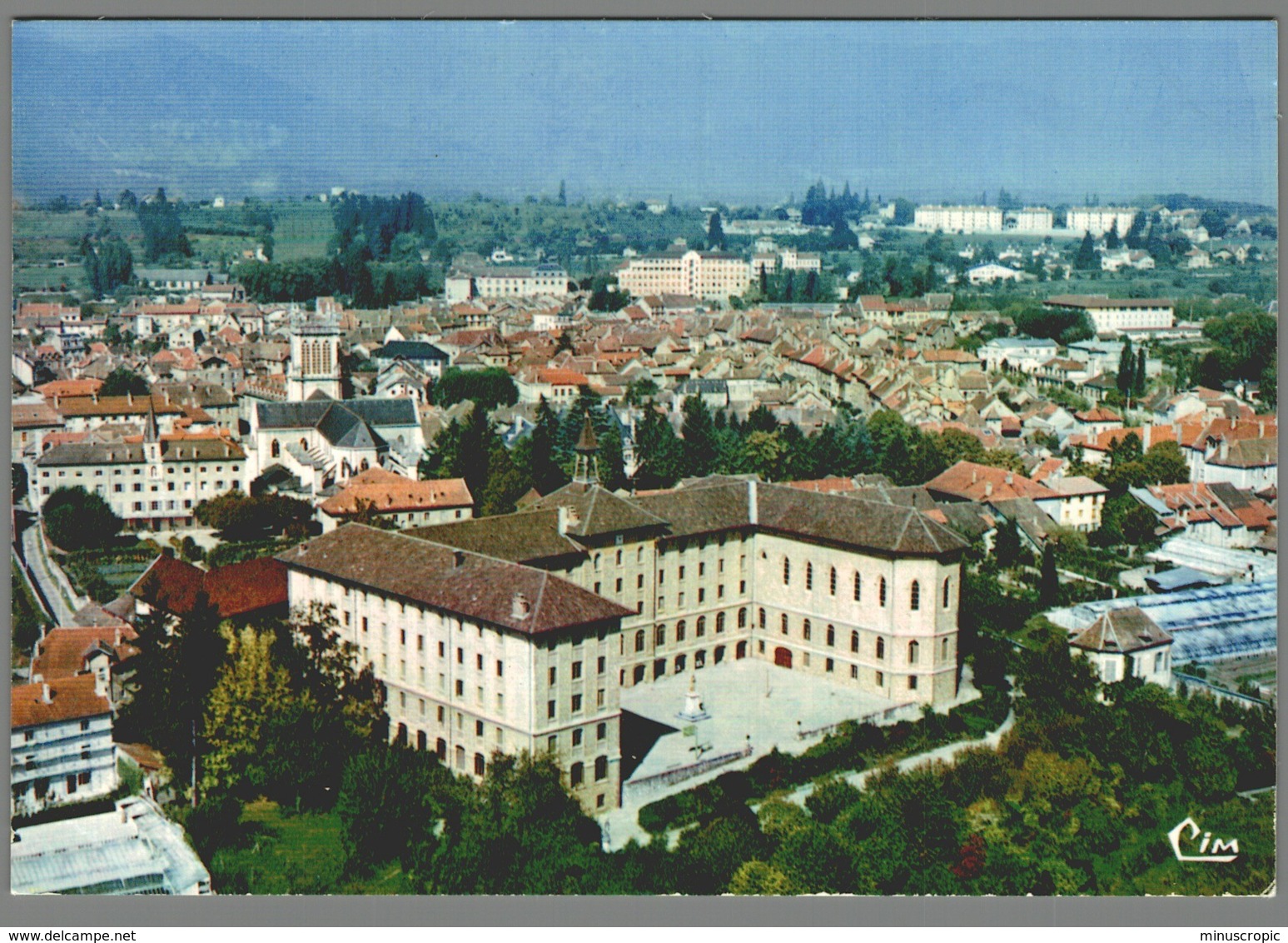 CPM 01 - Belley - Vue Panoramique Aérienne - Le Séminaire - Belley