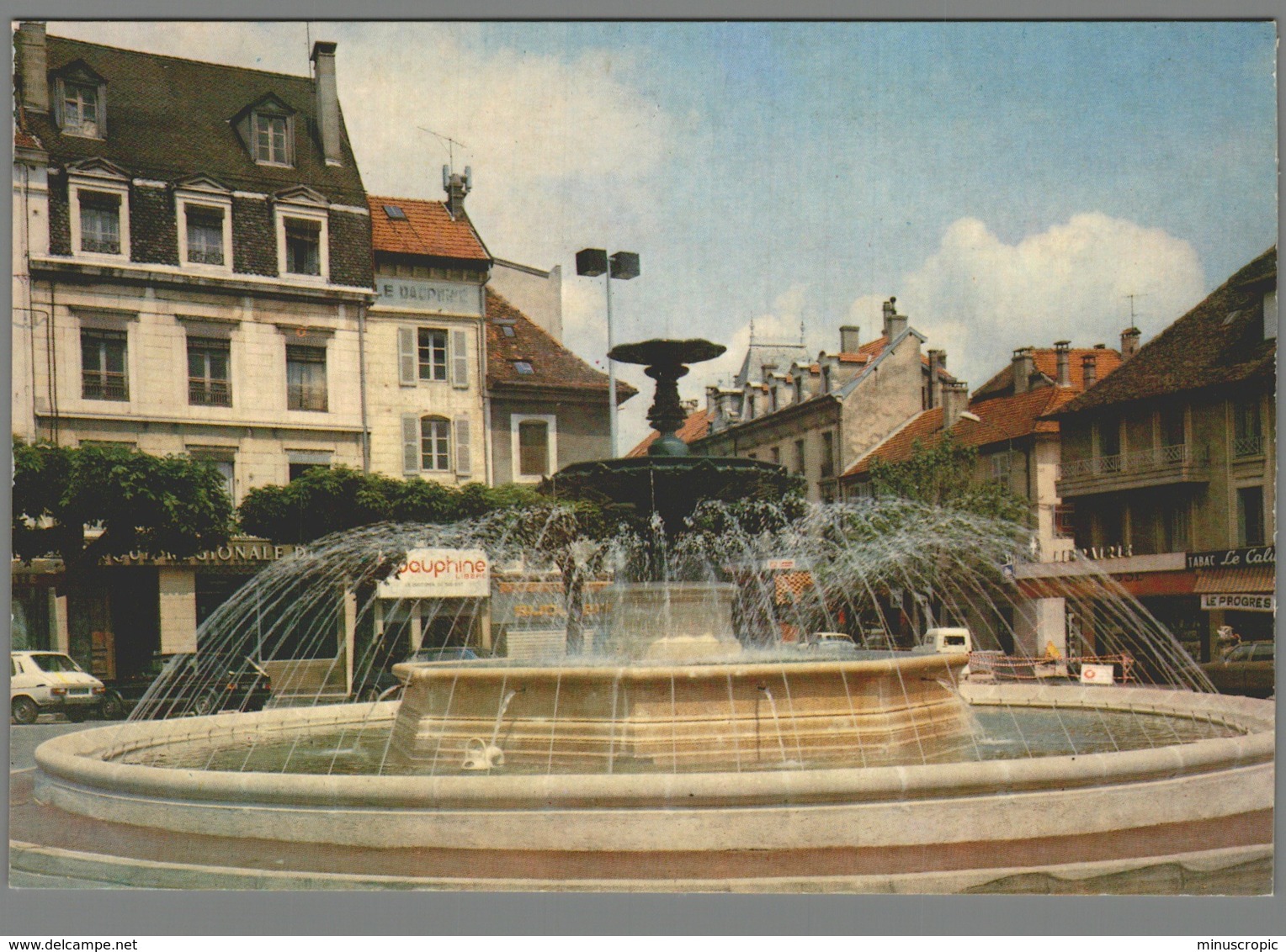 CPM 01 - Belley - Fontaine De La Place Des Terreaux - Belley