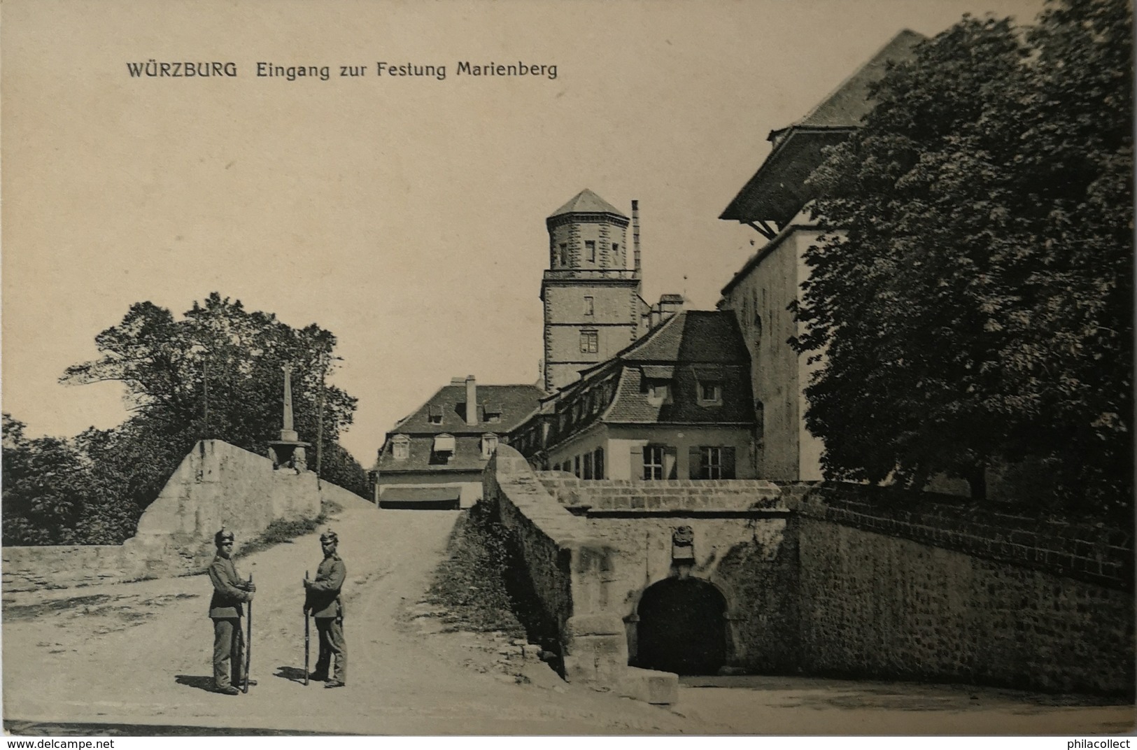 Wurzburg // Eingang Zur Festung Marienberg 19?? - Würzburg