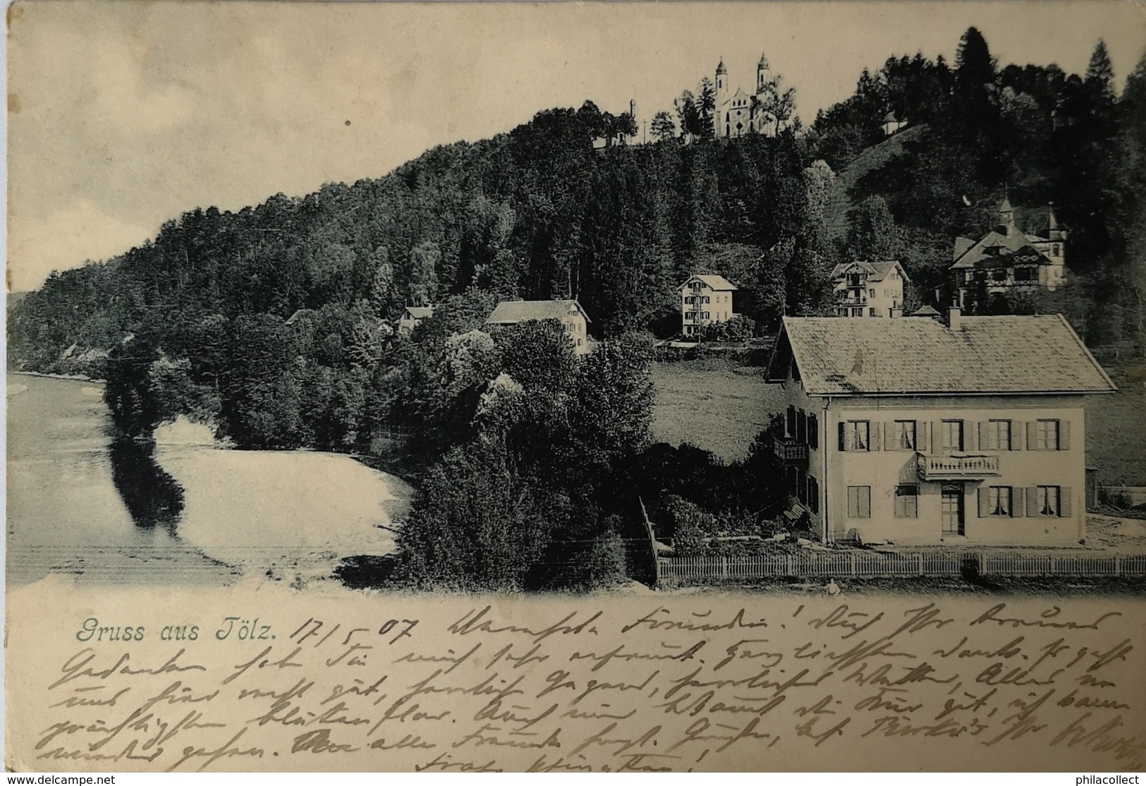 Bad Tolz // Gruss Aus 1907 - Bad Toelz