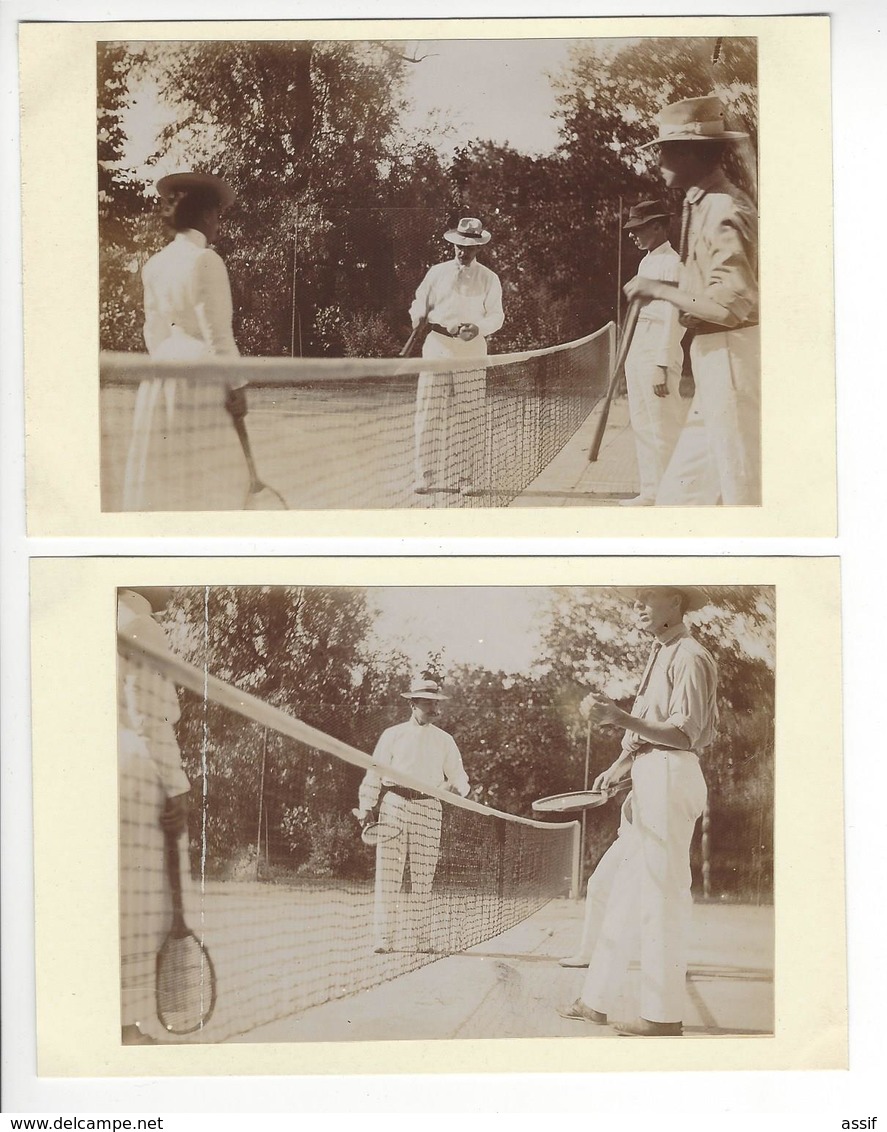 2 PHOTOS TENNIS SPORT  /FREE SHIPPING REGISTERED - Sports