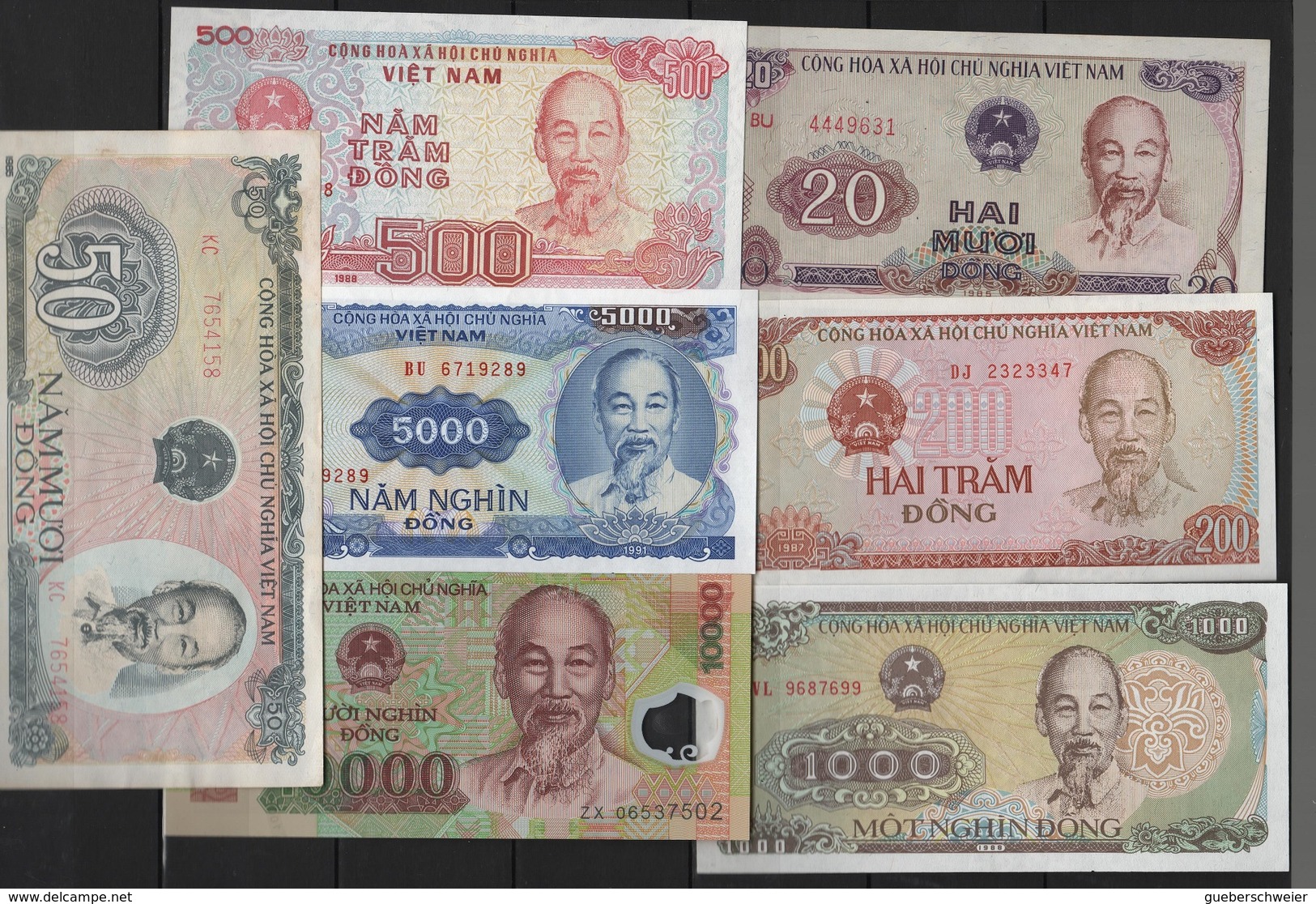 B 138 - VIETNAM Lot De 7 Billets  état Neuf 1er Choix - Vietnam