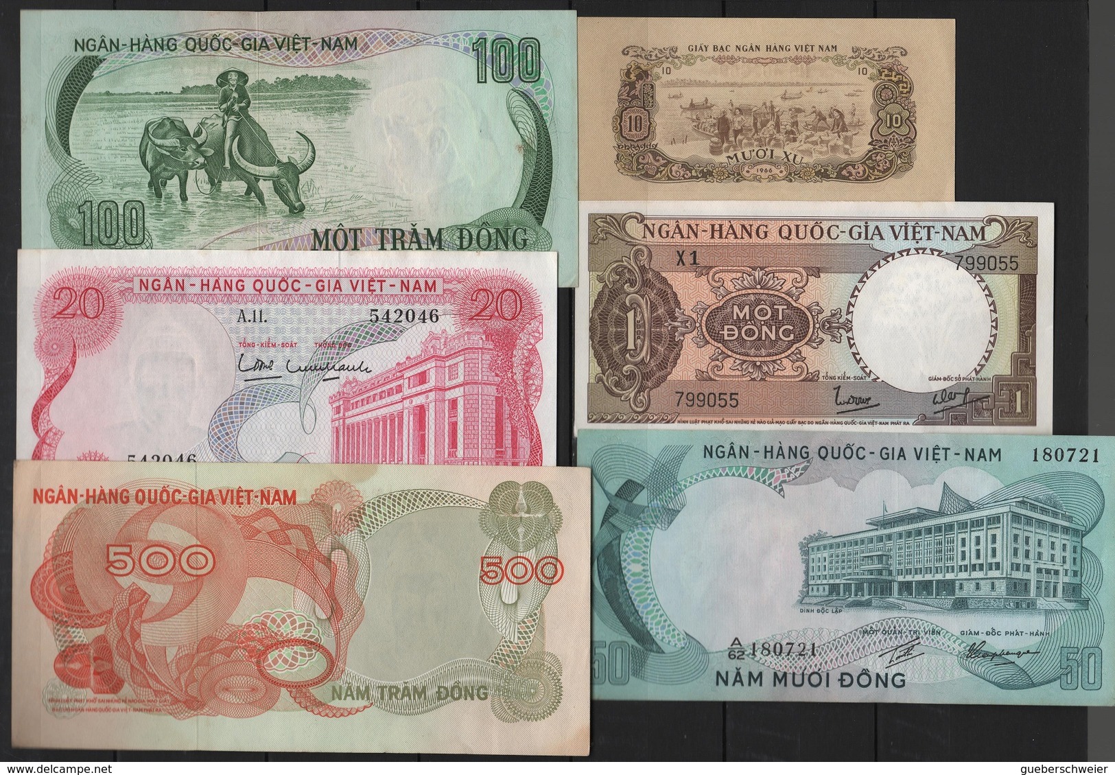 B 140 - VIETNAM Lot De 6 Billets  état Neuf 1er Choix - Vietnam