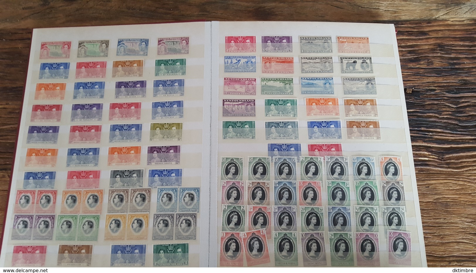 LOT 440193 ALBUM TIMBRE DU COMMONWEALTH SERIE COMPLETE NEUF** FORTE COTE  PORT A 15 EUROS - Collections (en Albums)