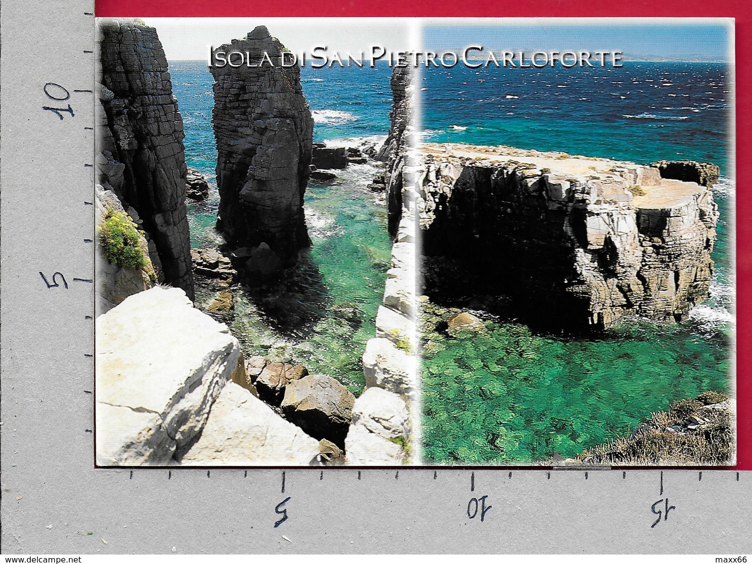 CARTOLINA VG ITALIA - SARDEGNA - Isola Di S. PIETRO CARLOFORTE - 12 X 17 - ANN. 2000 - Carbonia