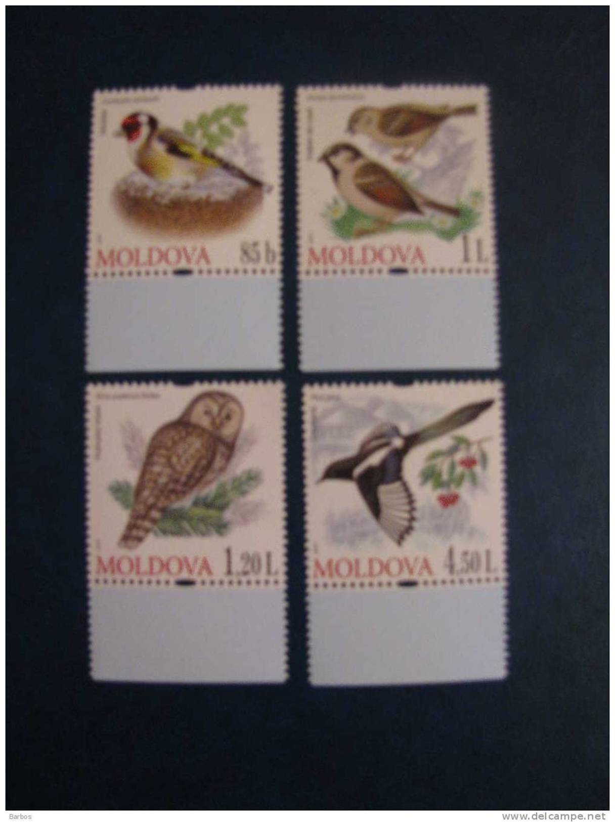 MOLDOVA   MOLDAVIE   MOLDAWIEN  MOLDAU , Animals ,  Oiseaux ;  Birds ; Faune ; 2010 , MNH - Moldavie