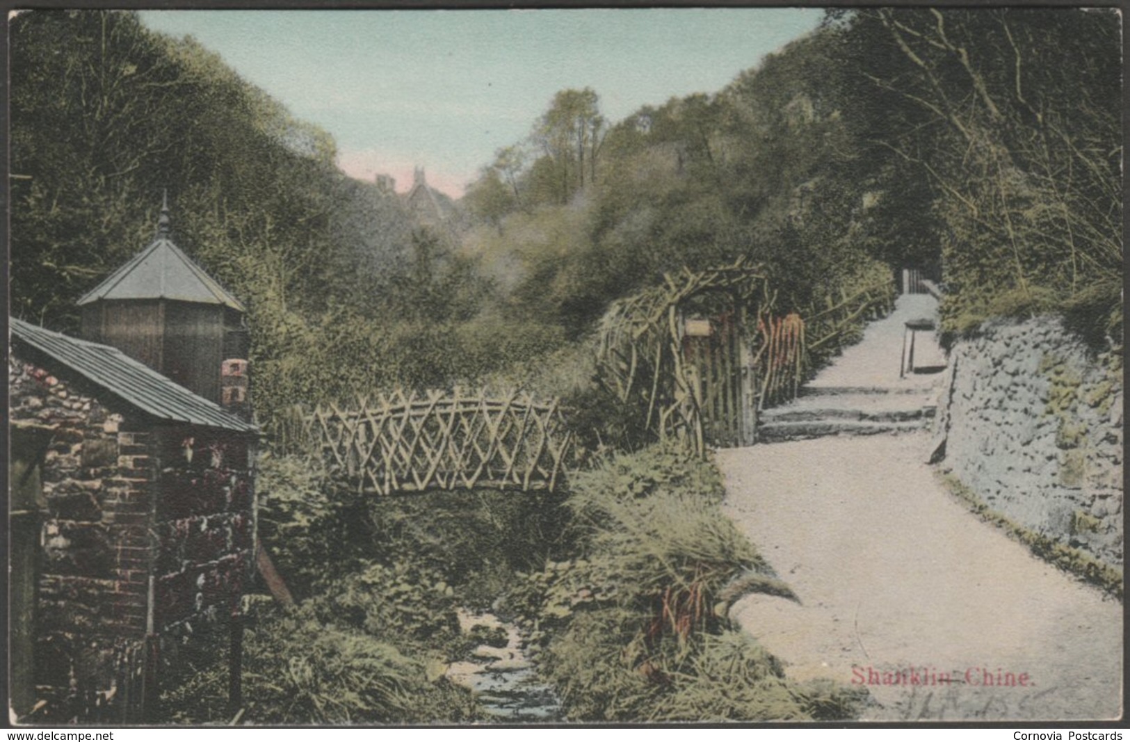 Shanklin Chine, Shanklin, Isle Of Wight, 1905 - Postcard - Shanklin