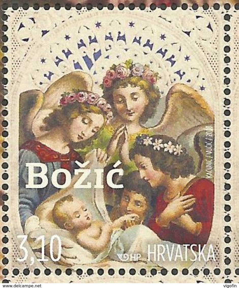 HR 2018-1348 CHRISTMAS HRVATSKA CROATIA, 1 X 1v, MNH - Kroatien