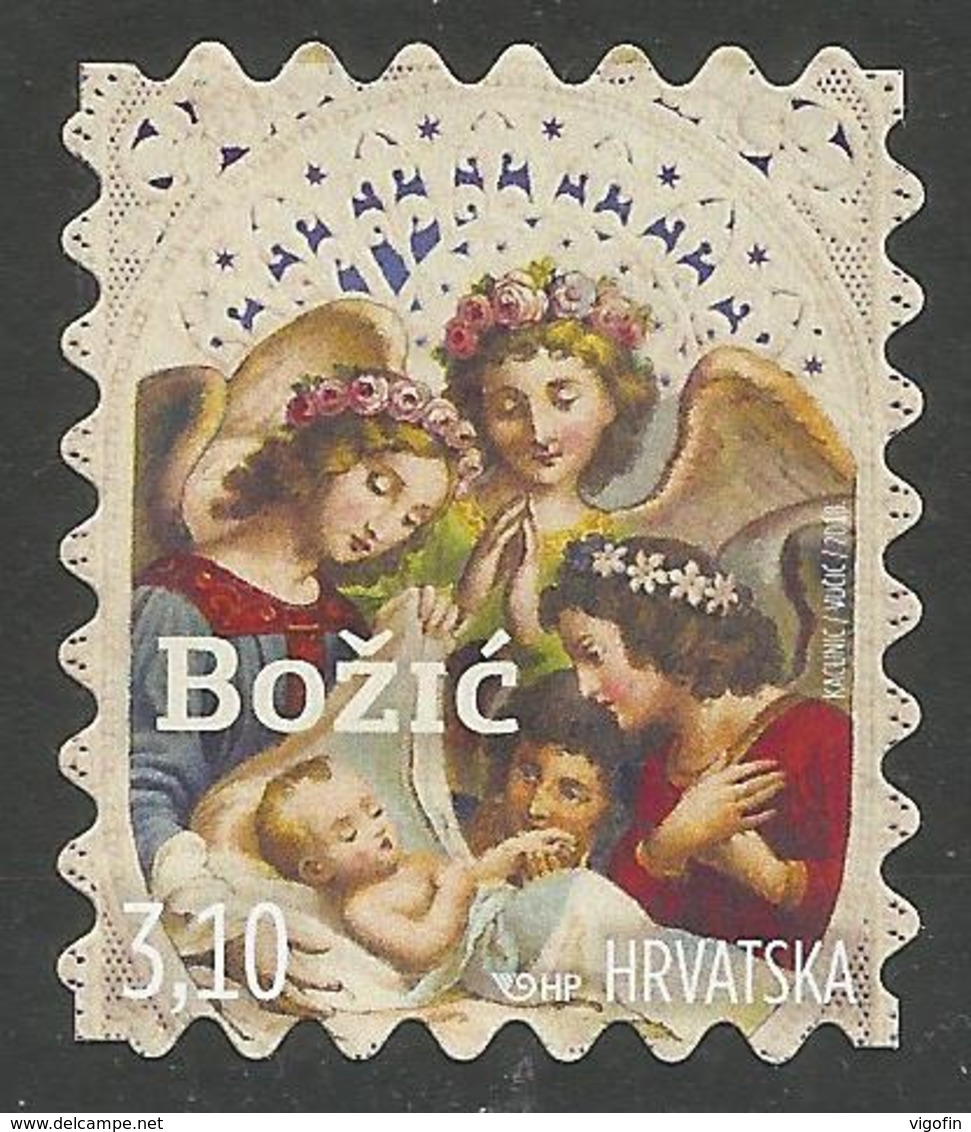 HR 2018-1349 CHRISTMAS HRVATSKA CROATIA, 1 X 1v, MNH - Croazia