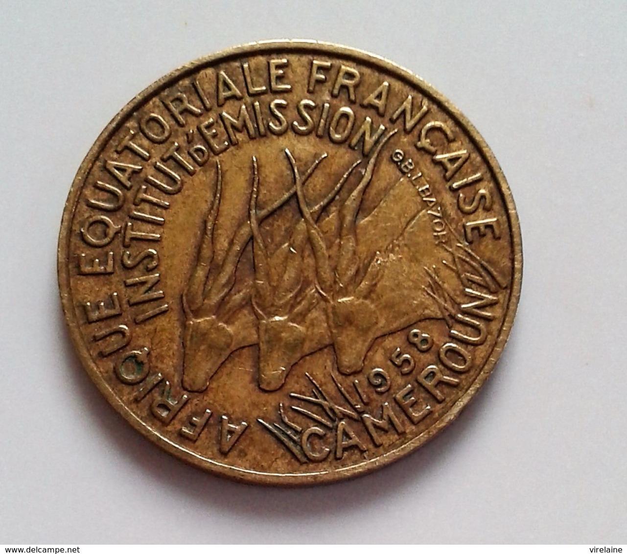 CAMEROUN 10 Francs 1958 (B7 - 38) - Cameroon