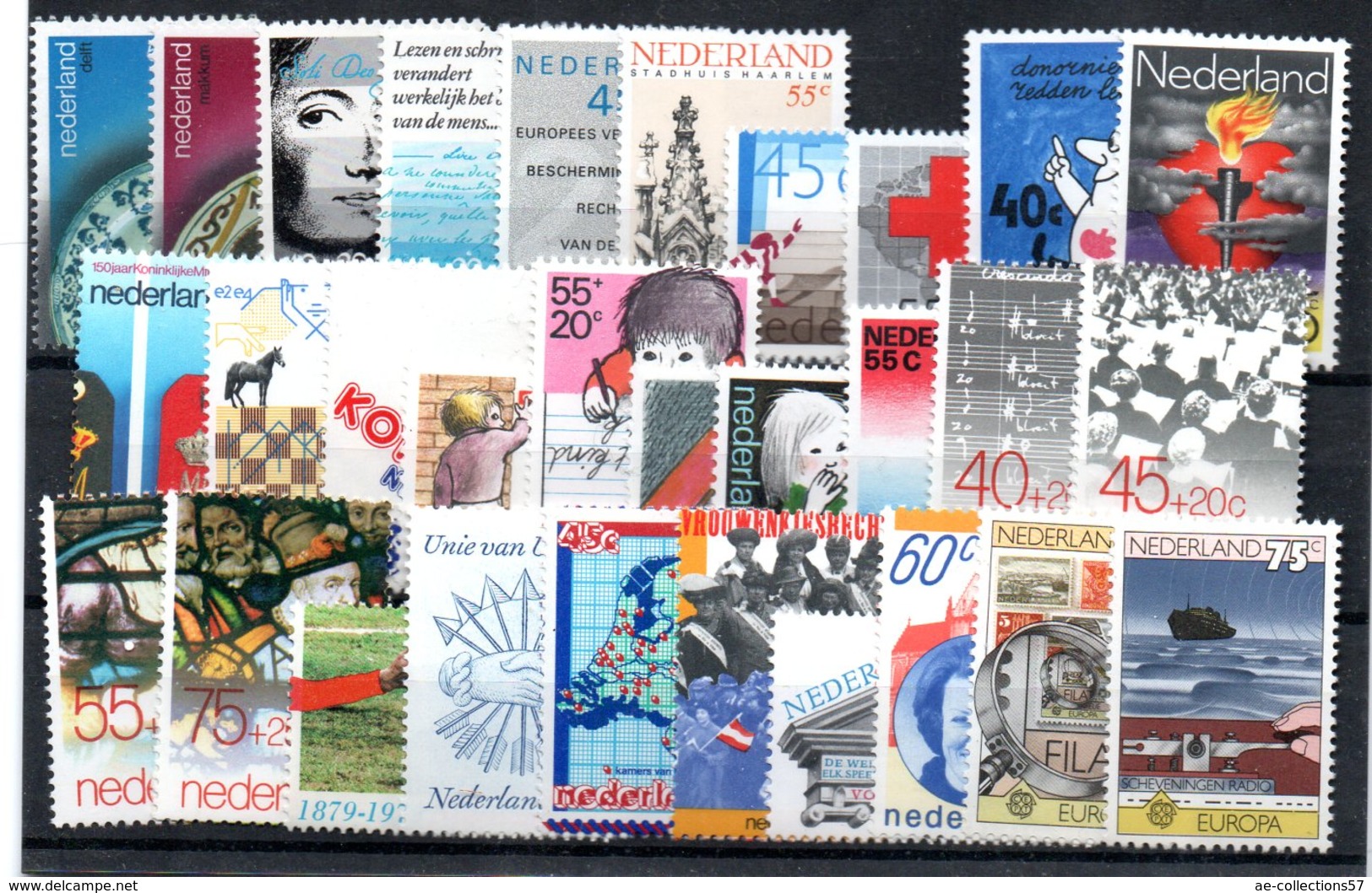 Pays Bas / Lot De Timbres / Etats Divers - Verzamelingen