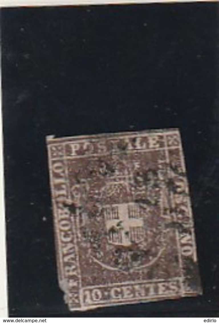 ITALIE ---  Toscane - N° 19 Brun  -  Côte 45€ TTB - Tuscany