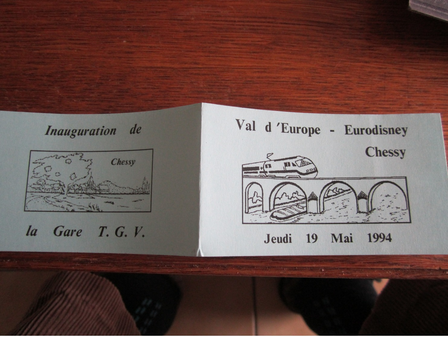 C  334  EURODISNEY               CHESSY - Autres & Non Classés