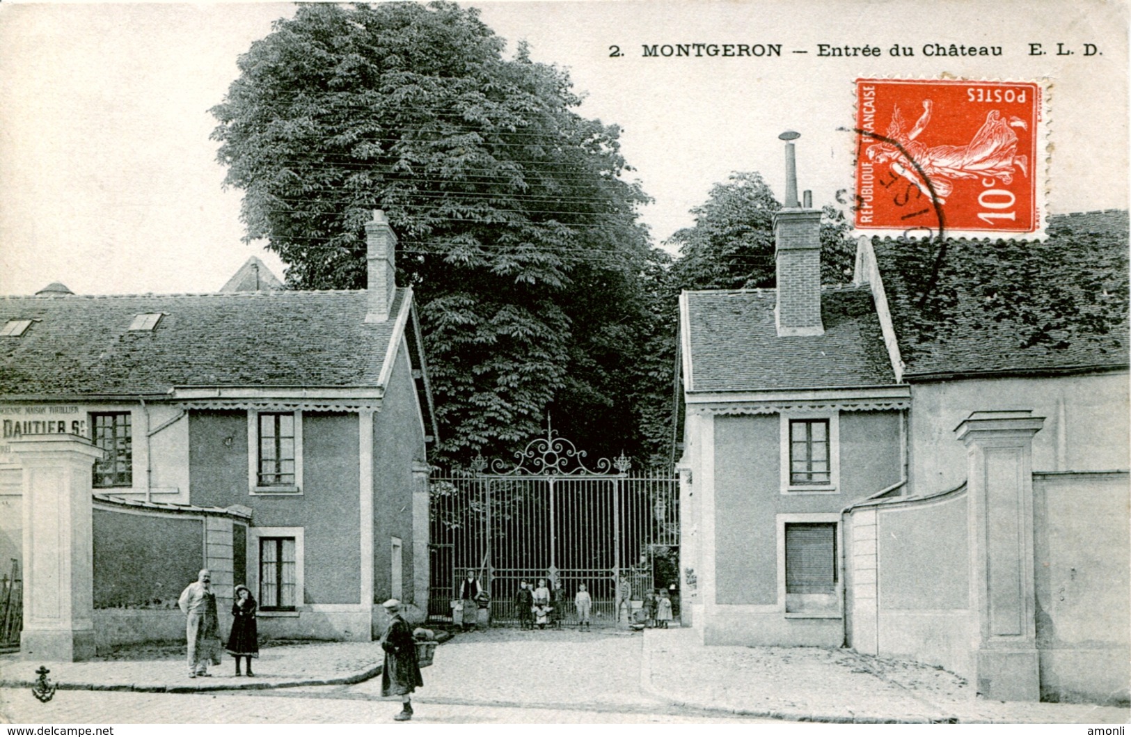 91. ESSONNE - MONTGERON. Entrée Du Château - Montgeron