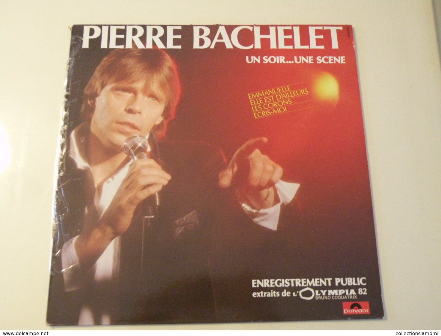 Pierre Bachelet 1980 -(Titres Sur Photos)- Vinyle 33 T LP - Autres - Musique Française