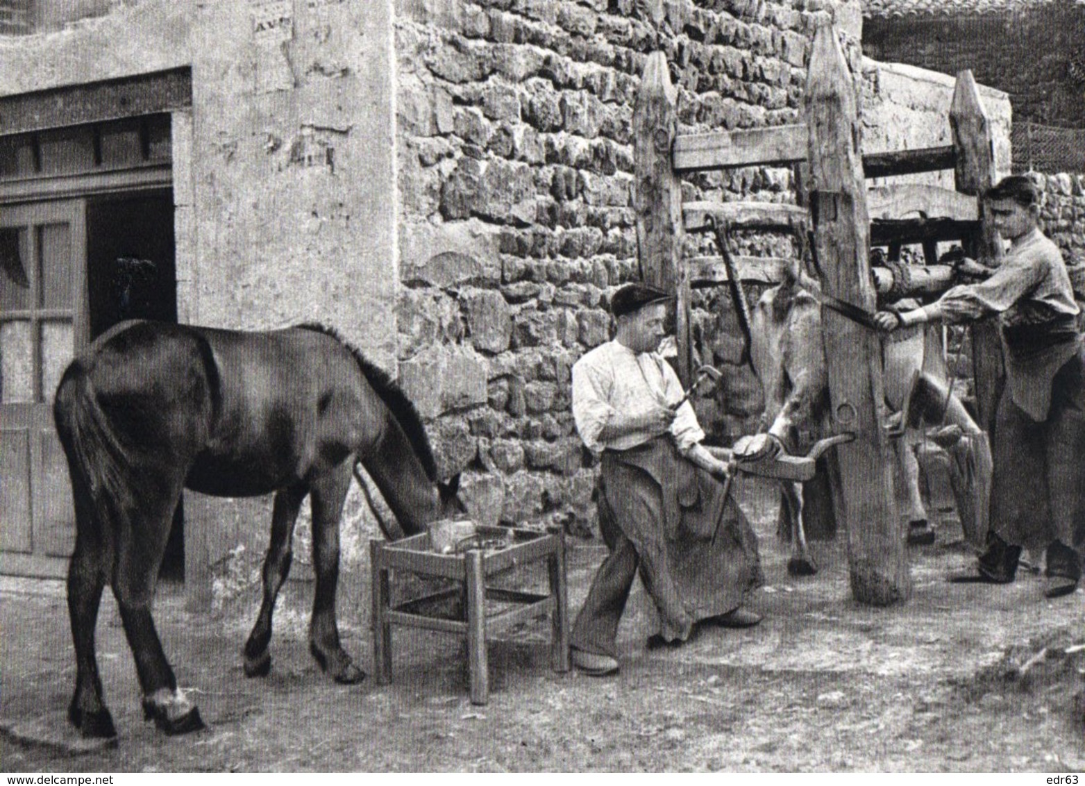 Agriculture > Non Classés Il Etait Une Fois Les Cevennes Et L Auvergne Le Ferrage Repro - Autres & Non Classés