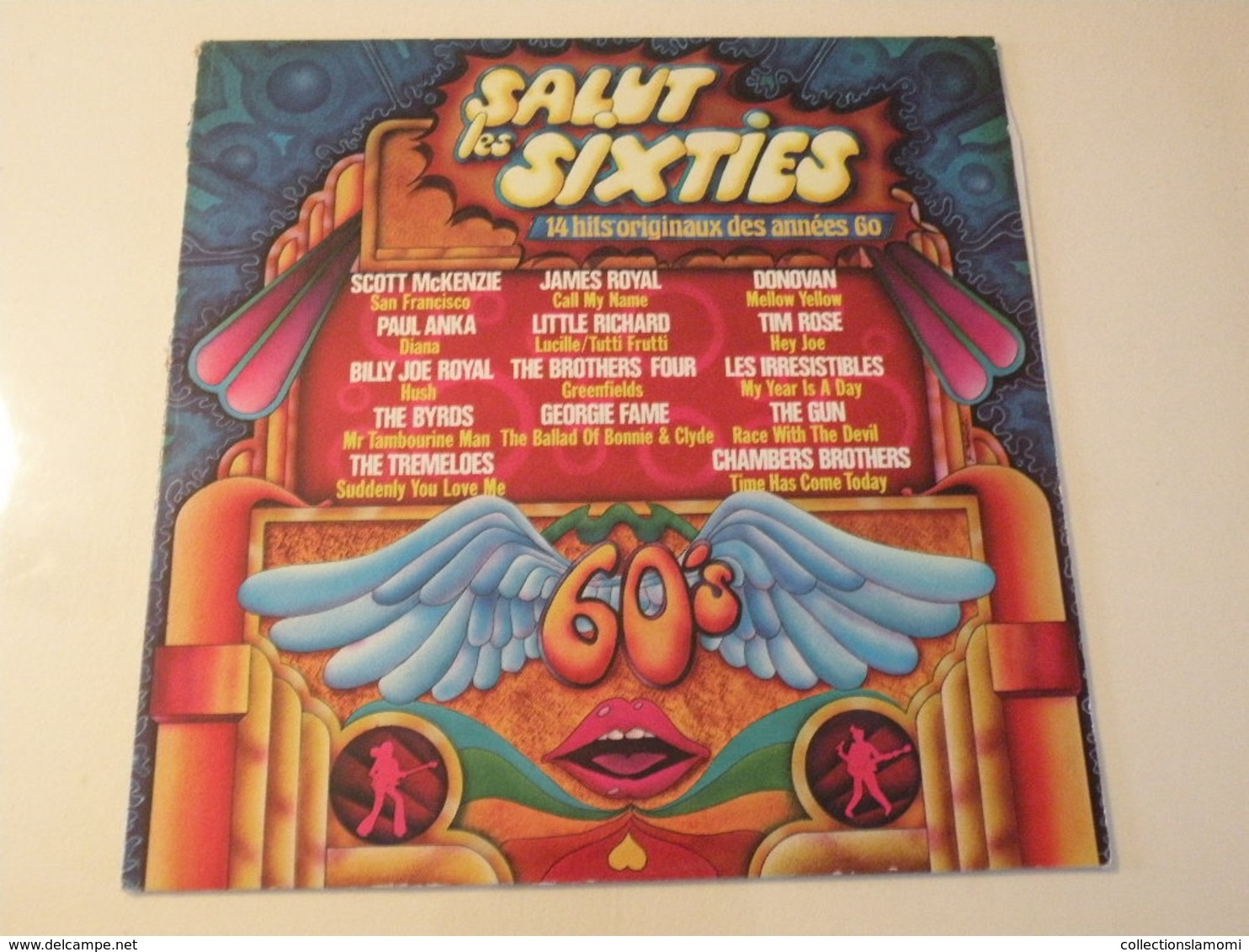 Compilations Salut Les Sixties Des Années 60 -(Titres Sur Photos)- Vinyle 33 T LP - Compilations