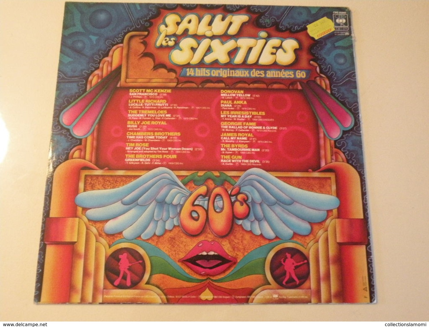 Compilations Salut Les Sixties Des Années 60 -(Titres Sur Photos)- Vinyle 33 T LP - Compilations