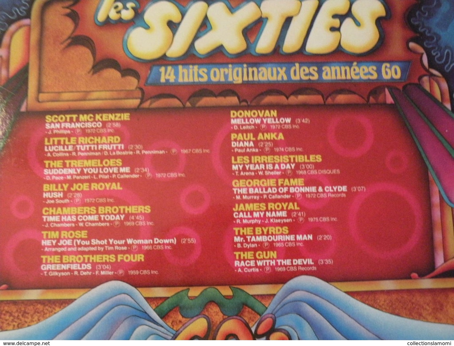 Compilations Salut Les Sixties Des Années 60 -(Titres Sur Photos)- Vinyle 33 T LP - Compilations