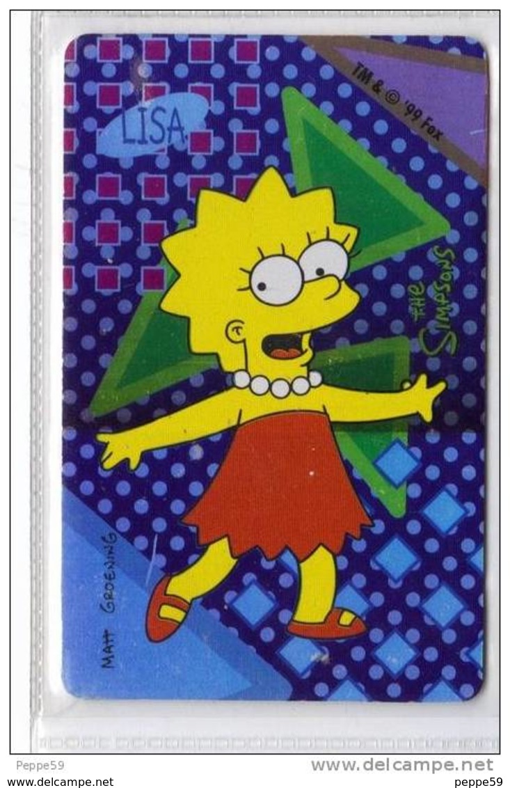 Kinder Ferrero The Simpson Special Card 6 - Altri & Non Classificati