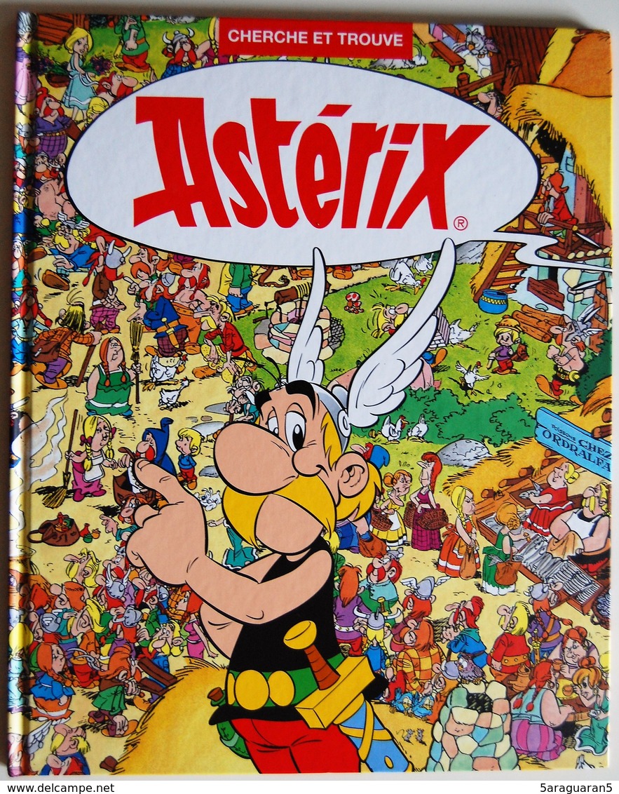 LIVRE JEU BD ASTERIX - Cherche Et Trouve - Rééd. 2010 - Astérix