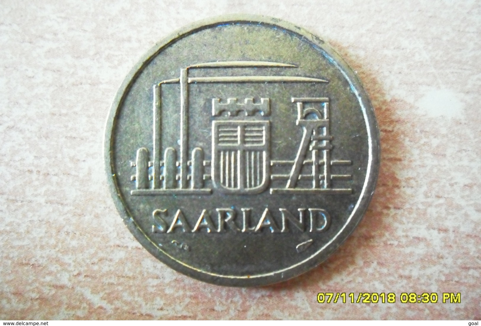 20 Francs "Saarland" De 1954 En TTB+(à Gardé Son Aspect D'origine;Si Nettoyé=SUP)(Monnaie Plus Belle Que Photo). - Other & Unclassified