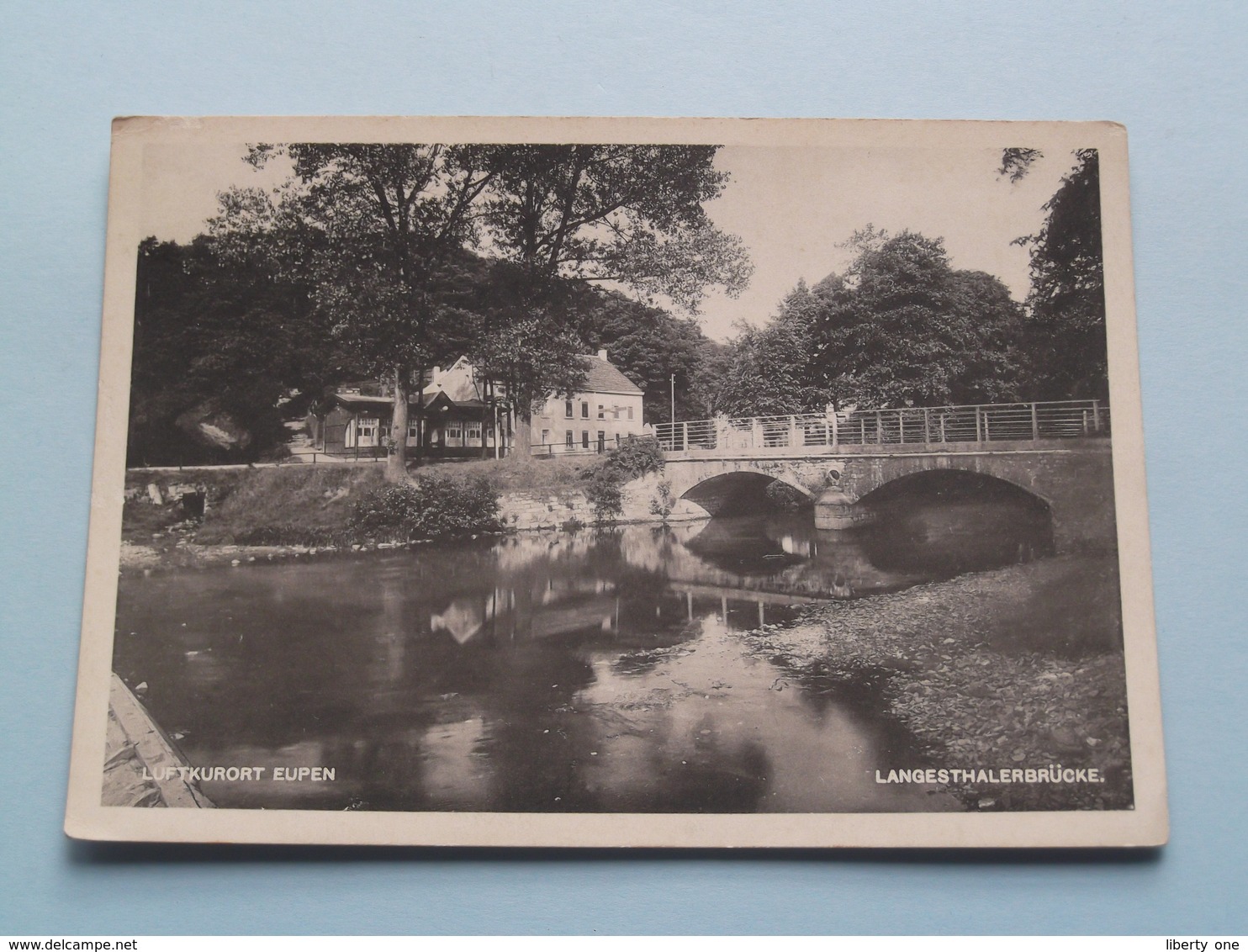 LUFTKURORT Eupen LANGESTHALERBRÜCKE ( ) Anno 19?? ( Voir / Zie Foto ) ! - Eupen