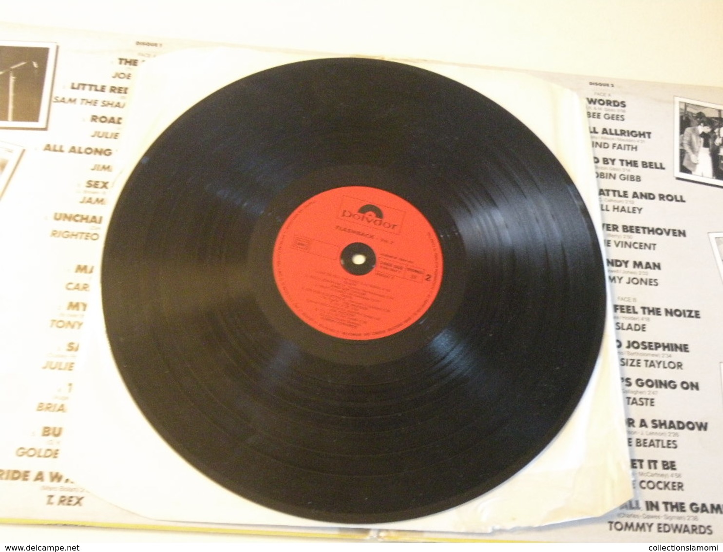 Flashback N°2 Compilation -(Titres Sur Photos)- Vinyle 33 T LP Double Album - Hit-Compilations