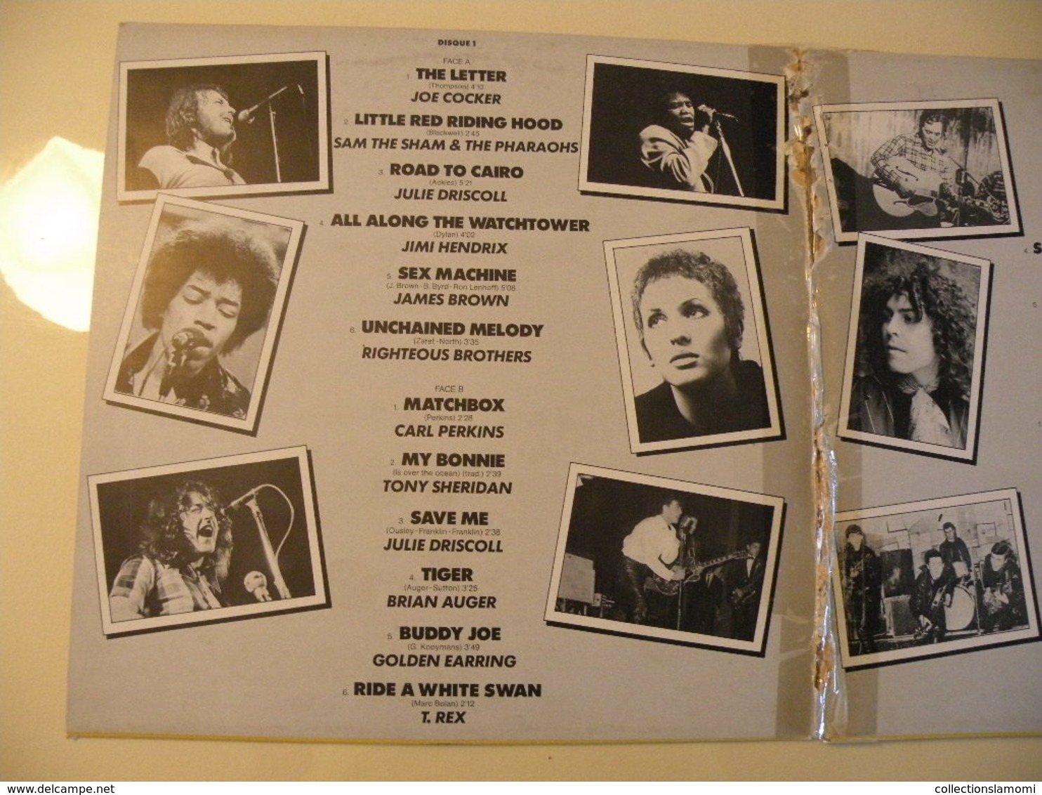 Flashback N°2 Compilation -(Titres sur photos)- Vinyle 33 T LP double album