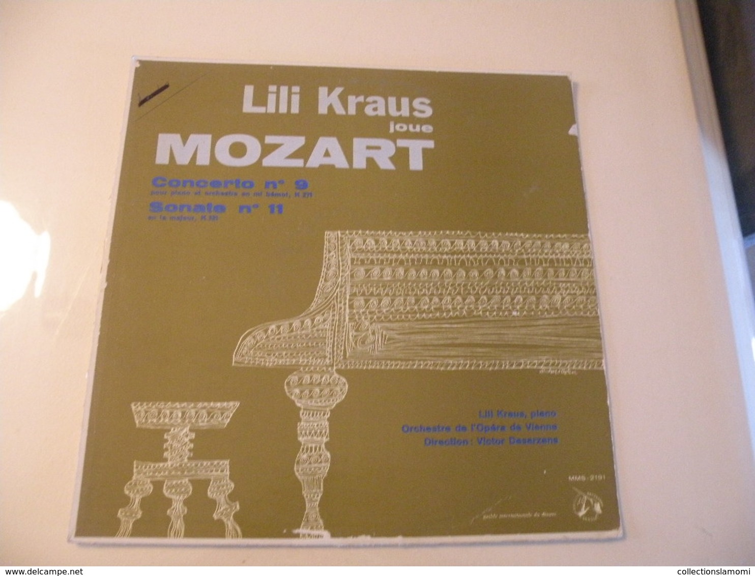 Lili Kraus Joue Mozart -(Titres Sur Photos)- Vinyle 33 T LP - Klassik