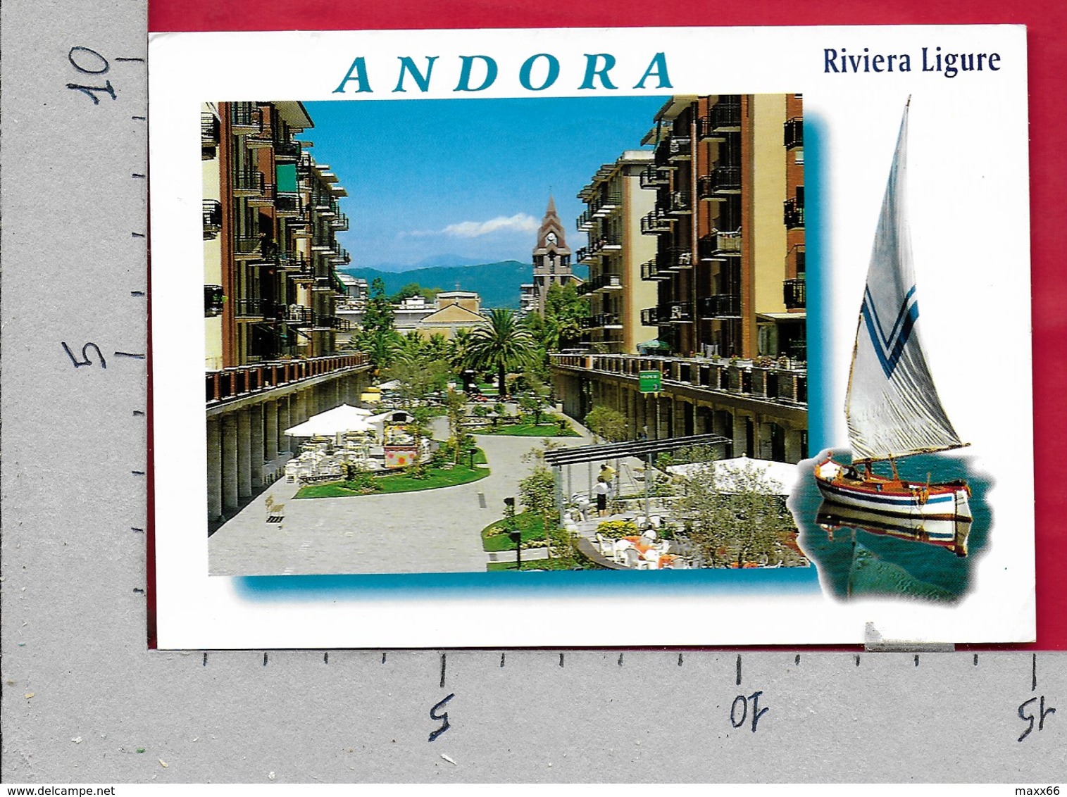 CARTOLINA VG ITALIA - ANDORA (SV) - Via Roma - 10 X 15 - ANN. 2000 - Savona