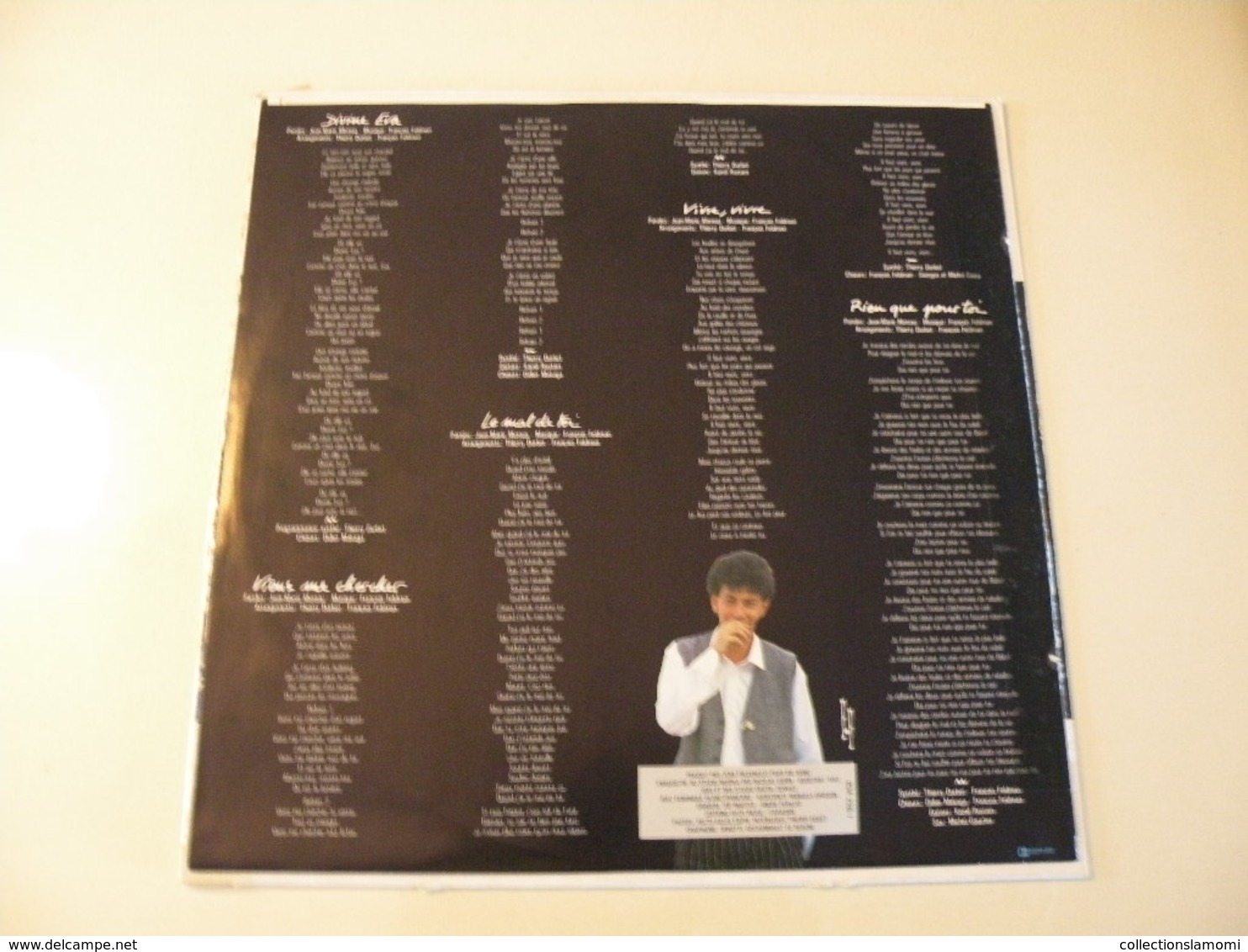 Francois Feldman 1987 -(Titres Sur Photos)- Vinyle 33 T LP - Autres - Musique Française