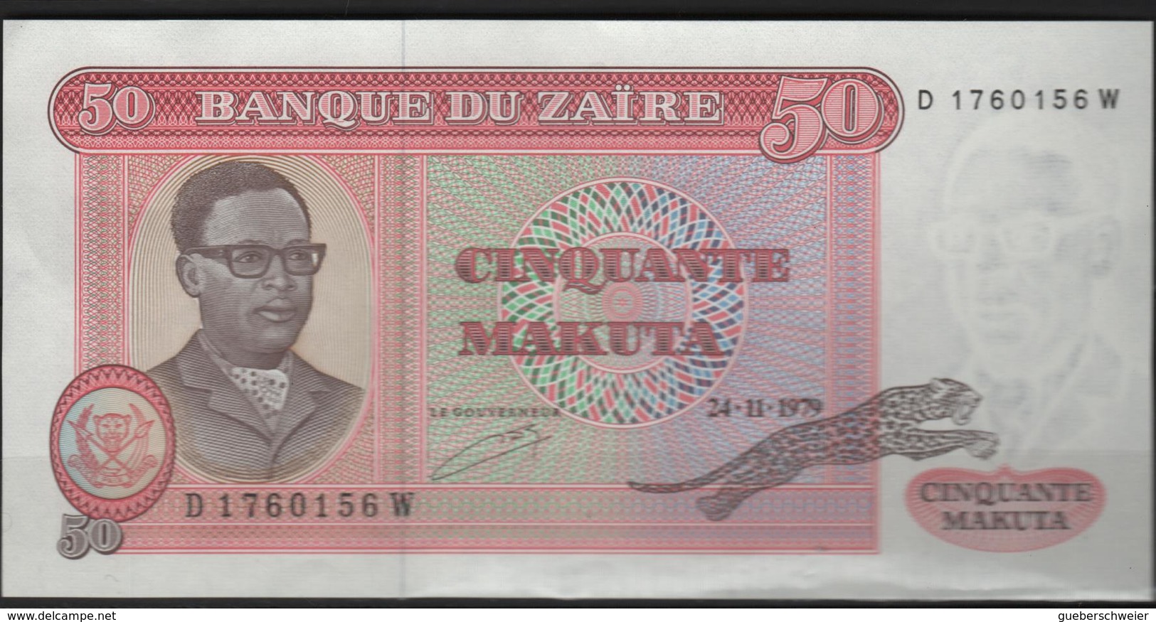 B 145 - ZAÏRE Billet De 50 Makuta  état Neuf 1er Choix - Zaire