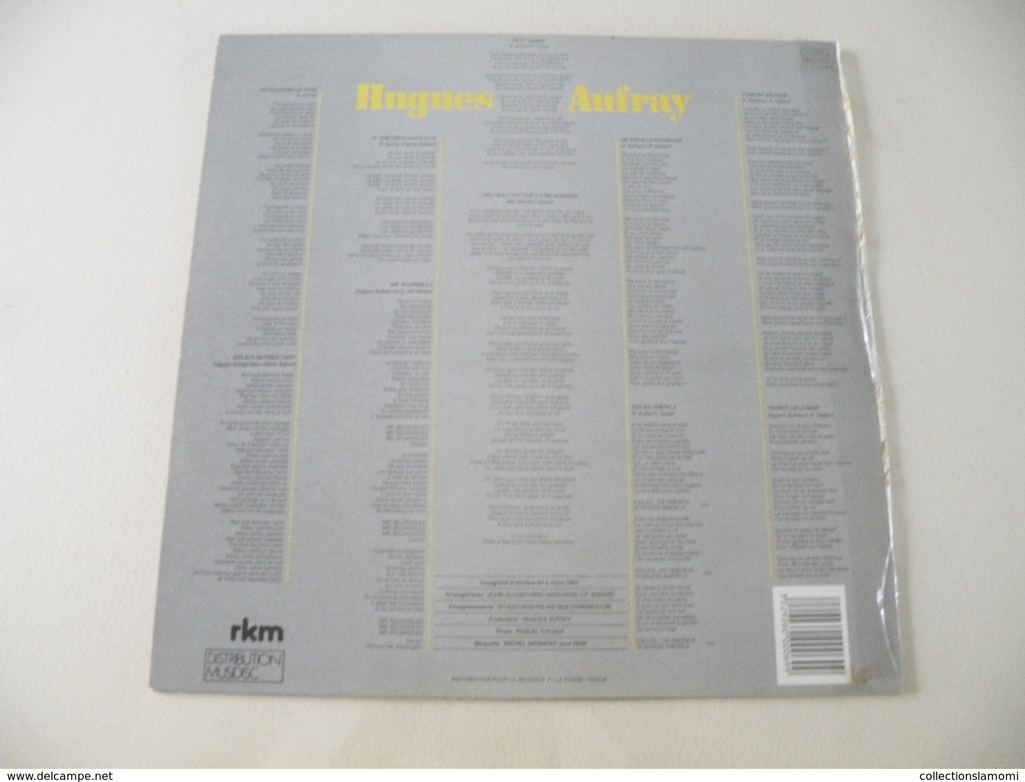 Hugues Aufray -(Titres Sur Photos)- Vinyle 33 T LP - Autres - Musique Française