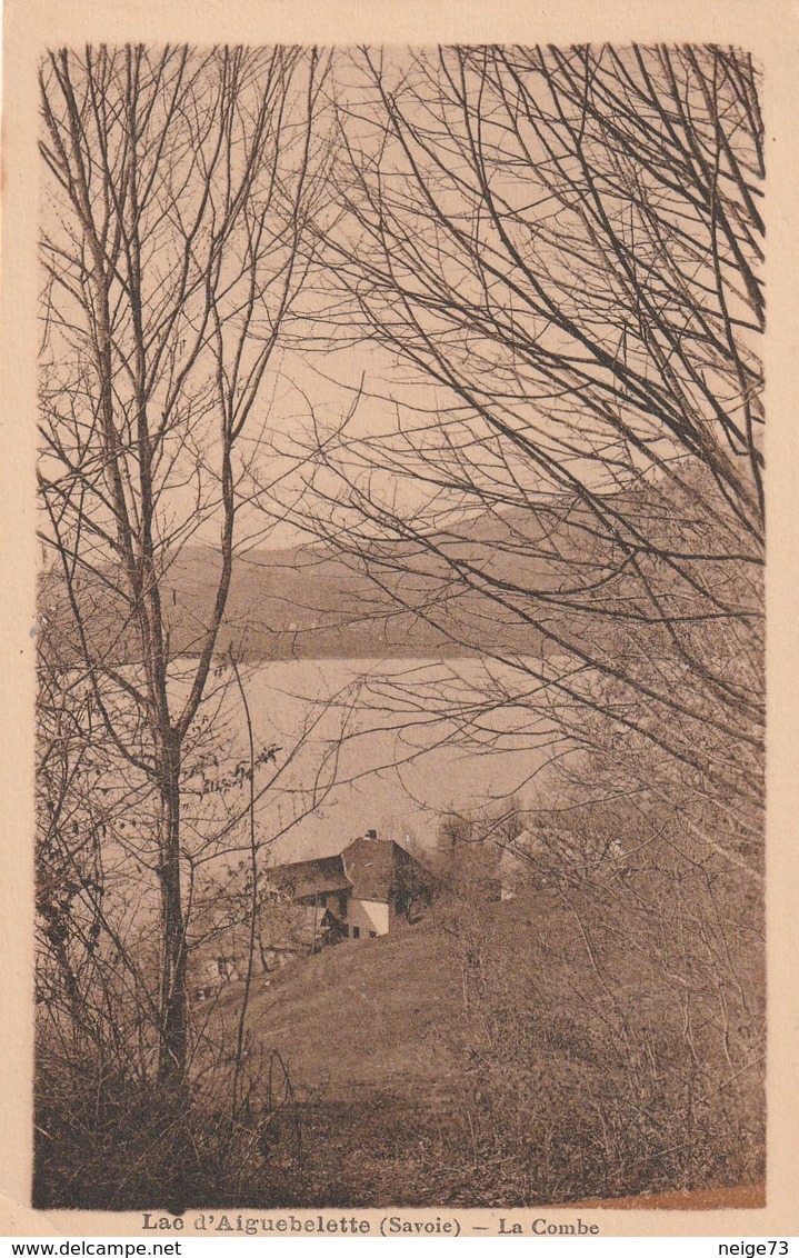 Carte Postale Ancienne De Savoie - Lac D'Aiguebelette - La Combe - Altri & Non Classificati