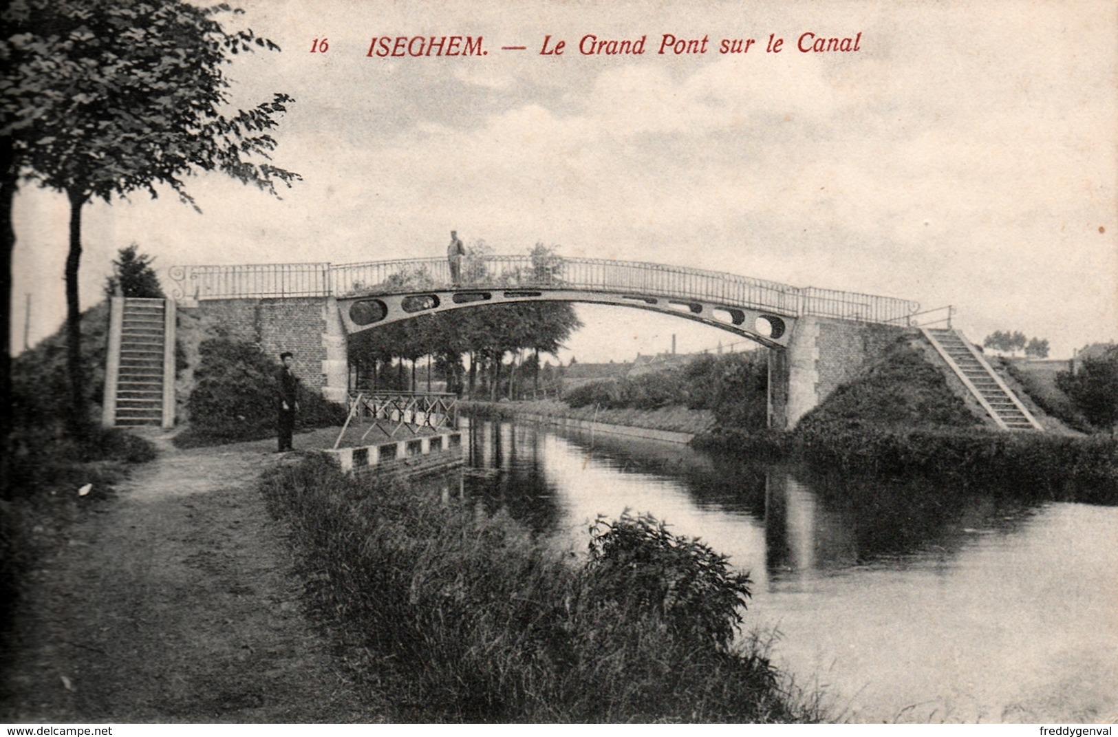 ISEGHEM LE GRAND PONT SUR LE CANAL - Izegem