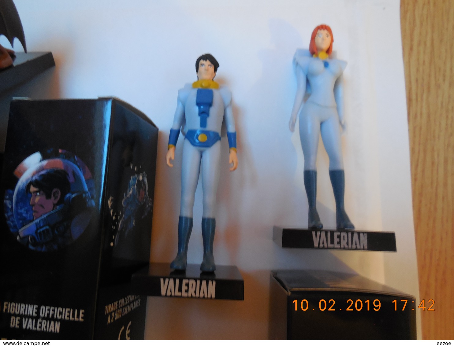 DARGAUD VALERIAN..SHINGOUZ..FIGURINES Valérian Et Laureline Par Jean-Claude Mézières Et Pierre Christin. - Little Figures - Plastic