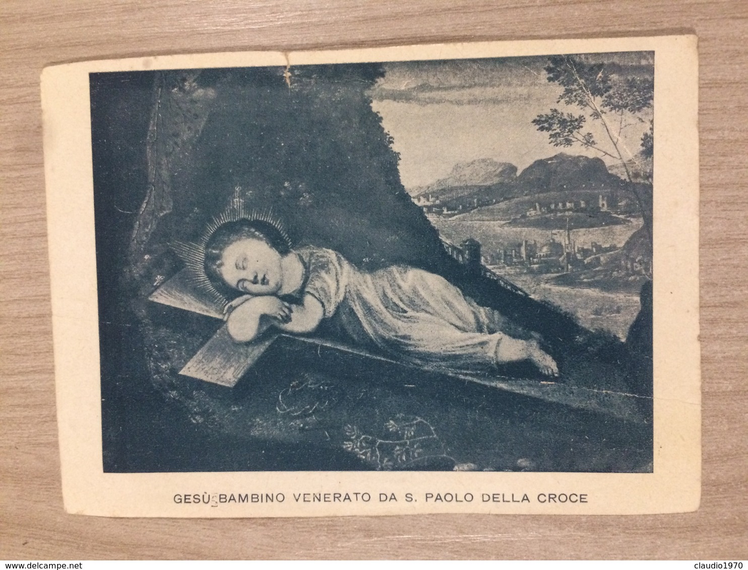 Santino Gesu’ Bambino Venerato Da S. Paolo Della Croce - Santini