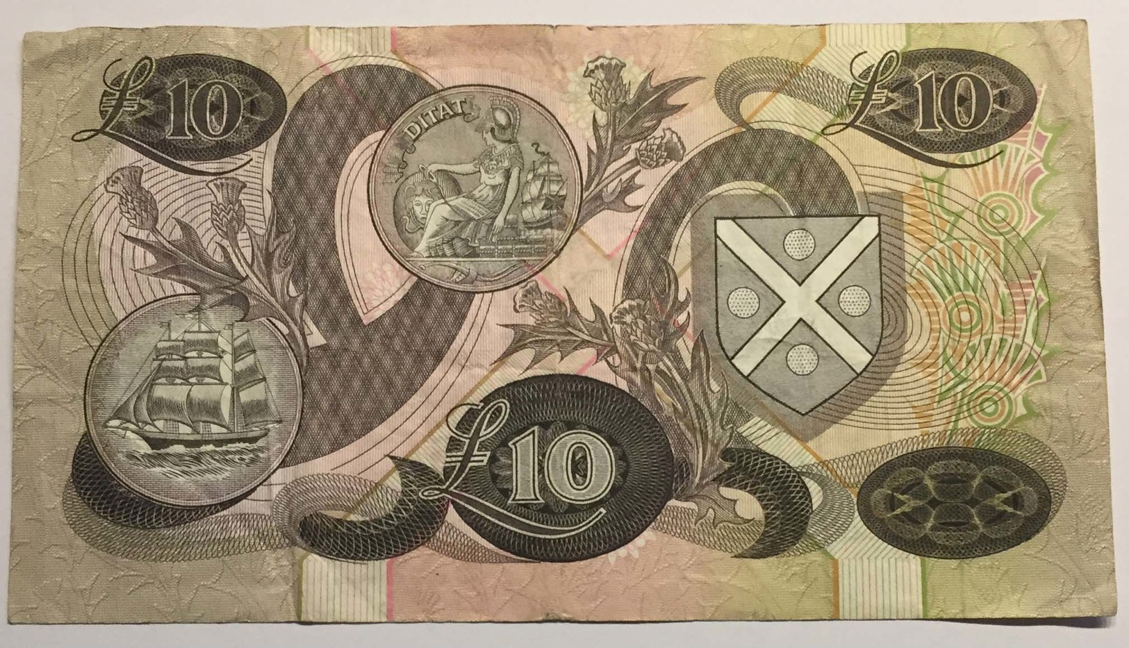 Bank Of Scotland - Ten Pounds - 1977 - 10 Pounds