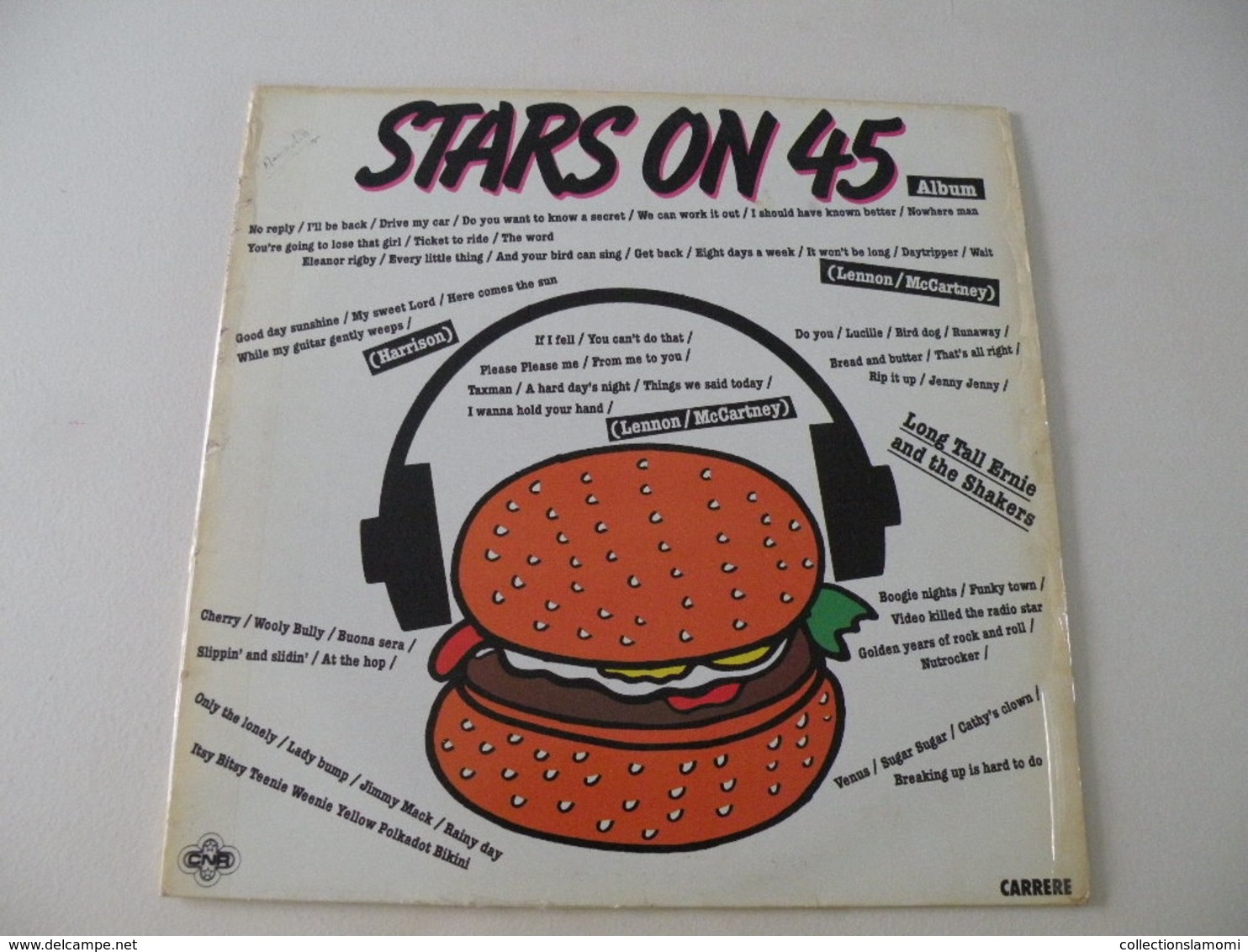 Stars On 45  -(Titres Sur Photos)- Vinyle 33 T LP - Hit-Compilations