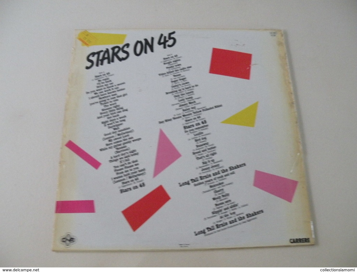 Stars On 45  -(Titres Sur Photos)- Vinyle 33 T LP - Compilations