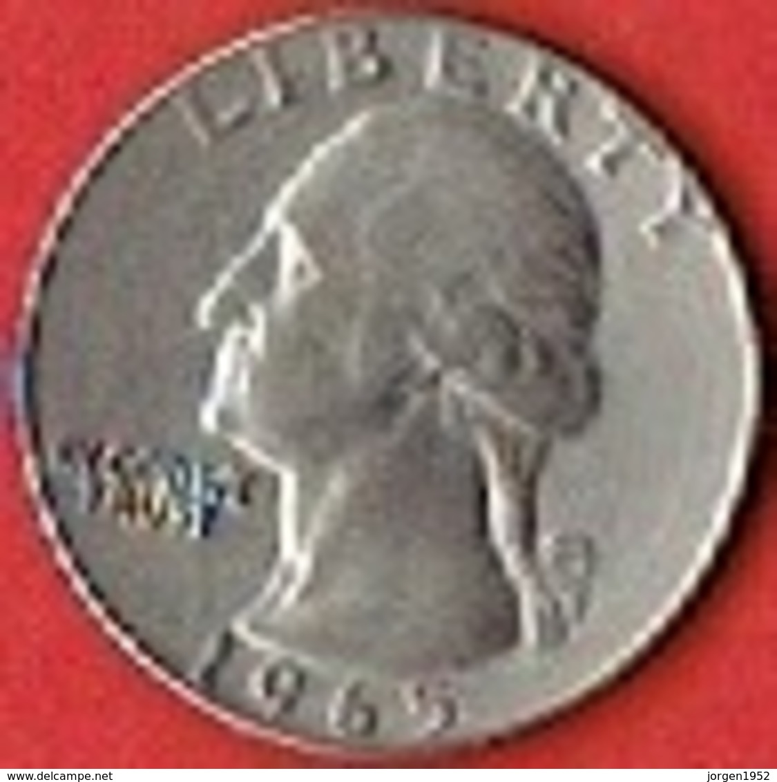 UNITED STATES  #   ¼ Dollar "Washington Quarter"  FROM 1965 - 1932-1998: Washington