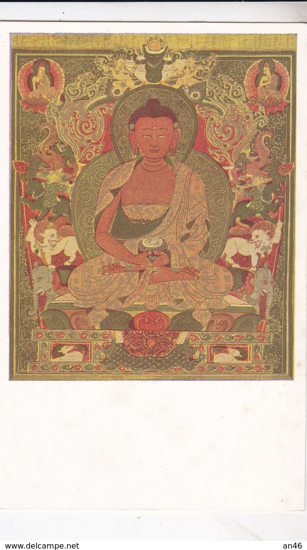 TIBETAN TANKA     AUTENTICA 100% - India