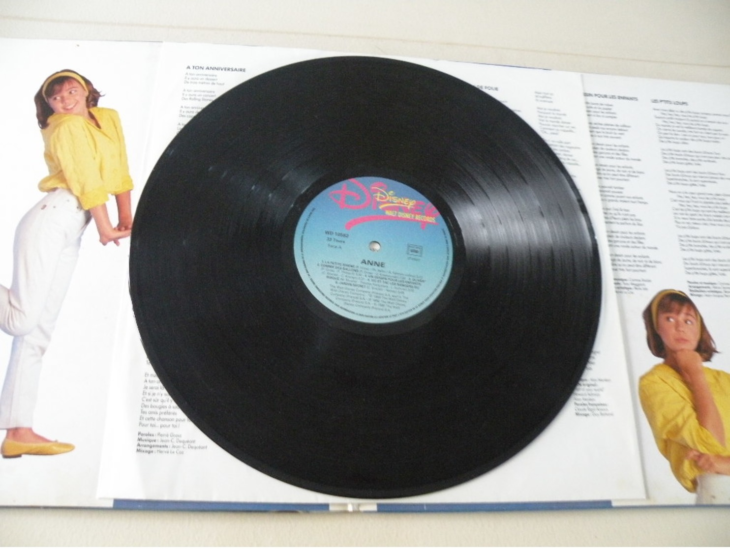 Anne La Petite Sirène -(Titres Sur Photos)- Vinyle 33 T LP - Bambini