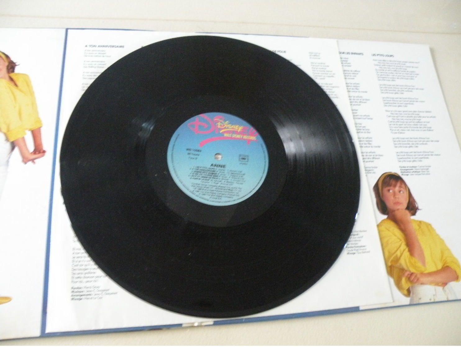 Anne La Petite Sirène -(Titres Sur Photos)- Vinyle 33 T LP - Enfants