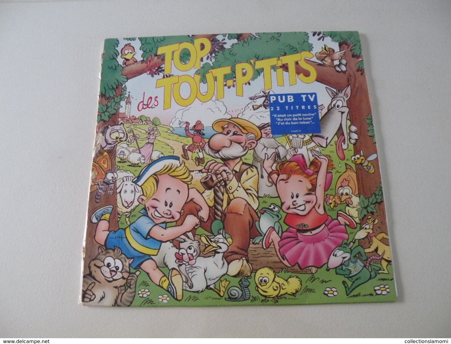 Le Top Des Tout Petits (Compilation) -(Titres Sur Photos)- Vinyle 33 T LP - Enfants