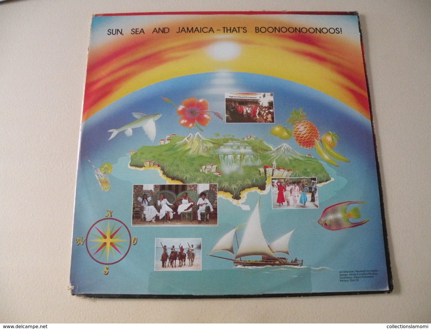 Boney M. + un poster -(Titres sur photos)- Vinyle 33 T LP